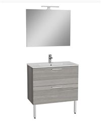 Autre photo du produit Ensemble meuble 80 cm avec plan c�ramique , 2 tiroirs