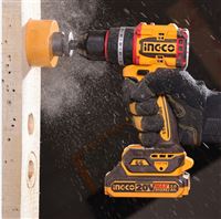 Autre photo du produit Perceuse � percussion 66 NM avec disqueuse 1000 W sans fil 20V Starter pack 4.0 AH  (10 Disques X M�tal - 3 Forets - accessoires)   