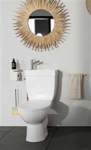 Autre photo du produit Pack WC � poser avec lave-Mains et robinetterie int�gr� - Manille Duo