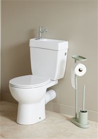 Autre photo du produit Pack WC � poser avec lave-Mains et robinetterie int�gr� - Manille Duo