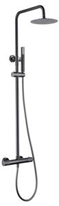 Autre photo du produit Ensemble de douche thermostatique Line Black gun metal
