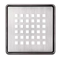 Autre photo du produit Kit grille / cadre Design 3 SQUARE avec siphon int�gr�
