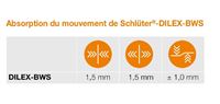 Autre photo du produit Profil� de fractionnement DILEX BWS 80