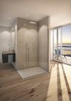 Autre photo du produit Paroi de douche fixe WALK IN - verre paisseur 8 mm