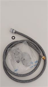 Autre photo du produit Flexible nylon gris 150cm douche amovible